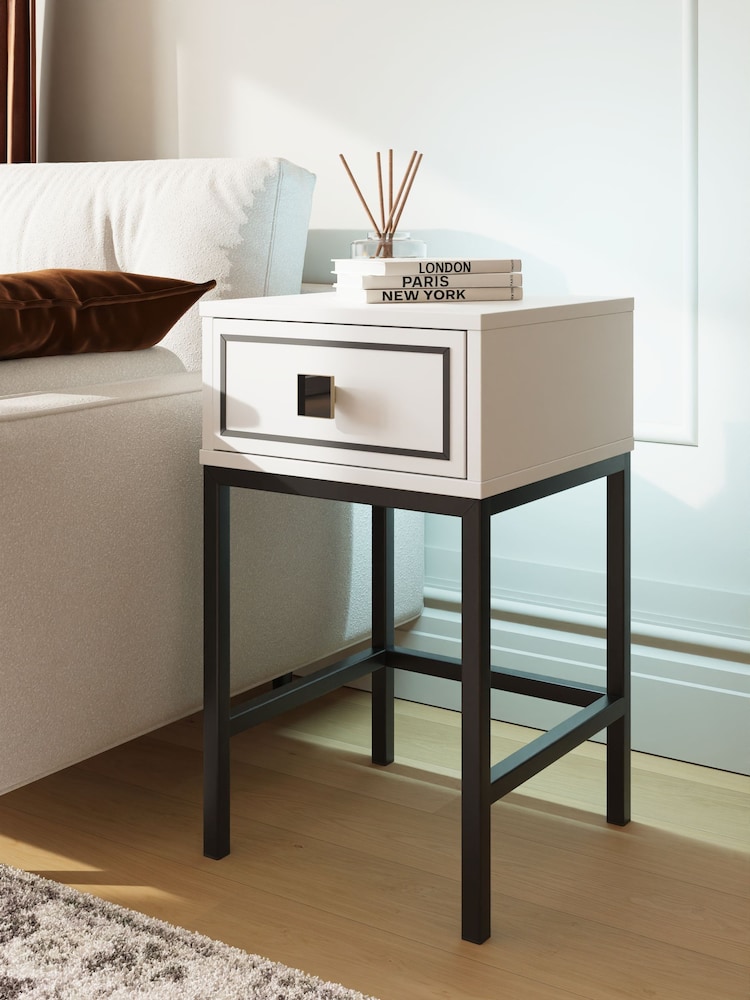 Frank Olsen White Mia Side Table - Image 1 of 10