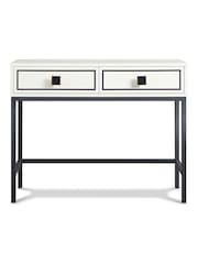 Frank Olsen White Mia Console Table - Image 4 of 10