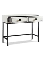 Frank Olsen White Mia Console Table - Image 5 of 10