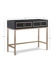 Frank Olsen Black Mia Console Table - Image 10 of 10