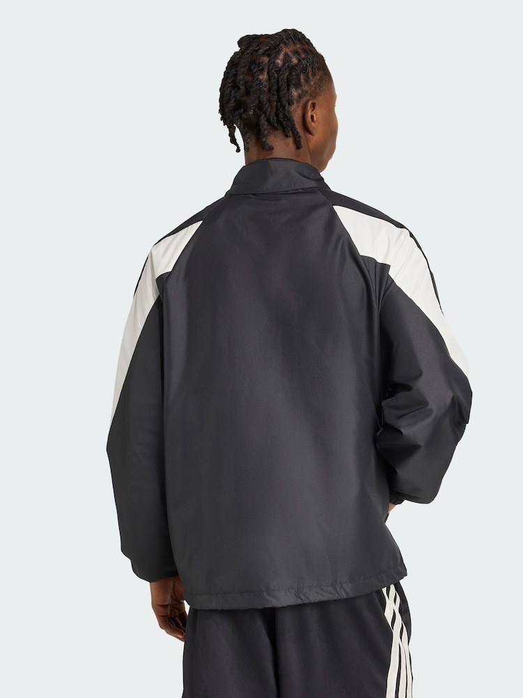 adidas Black Stadium Track Top - Image 2 of 5 adidas Black Stadium Track Top - Image 2 of 5