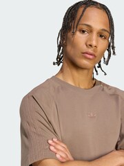 adidas Originals Brown Premium Essentials T-Shirt - Image 2 of 5