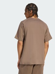 adidas Originals Brown Premium Essentials T-Shirt - Image 4 of 5