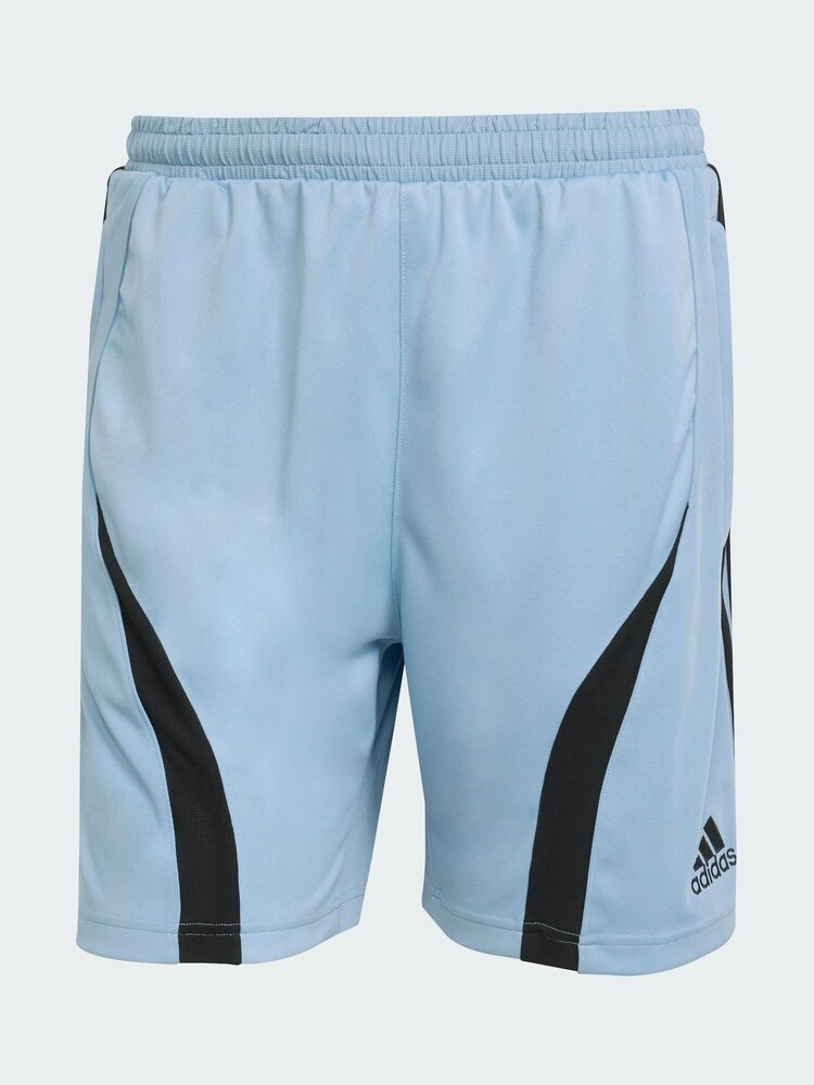 adidas Originals Blue Teamgeist Adicolor Shorts - Image 5 of 5 adidas Originals Blue Teamgeist Adicolor Shorts - Image 5 of 5
