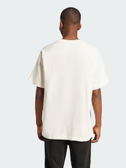 adidas Originals White Premium Essentials T-Shirt - Image 2 of 5