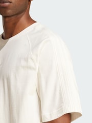 adidas Originals White Premium Essentials T-Shirt - Image 4 of 5