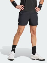 adidas Black Tennis 5-Inch Ergo Shorts - Image 1 of 5