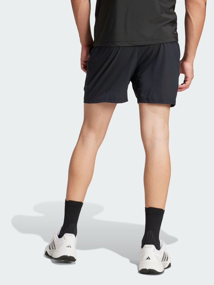 adidas Black Tennis 5-Inch Ergo Shorts - Image 2 of 5