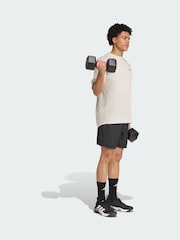 adidas Cream Training Essentials Holiday Pack T-Shirt - Image 1 of 5