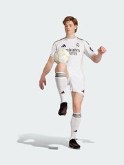 adidas White Real Madrid 25/26 Home Shorts - Image 1 of 5