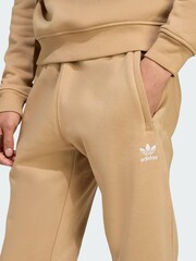 adidas Originals Cream Trefoil Essentials Joggers - Image 3 of 5