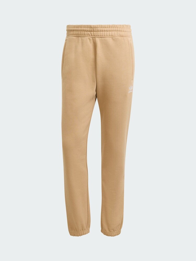 adidas Originals Cream Trefoil Essentials Joggers - Image 5 of 5 adidas Originals Cream Trefoil Essentials Joggers - Image 5 of 5