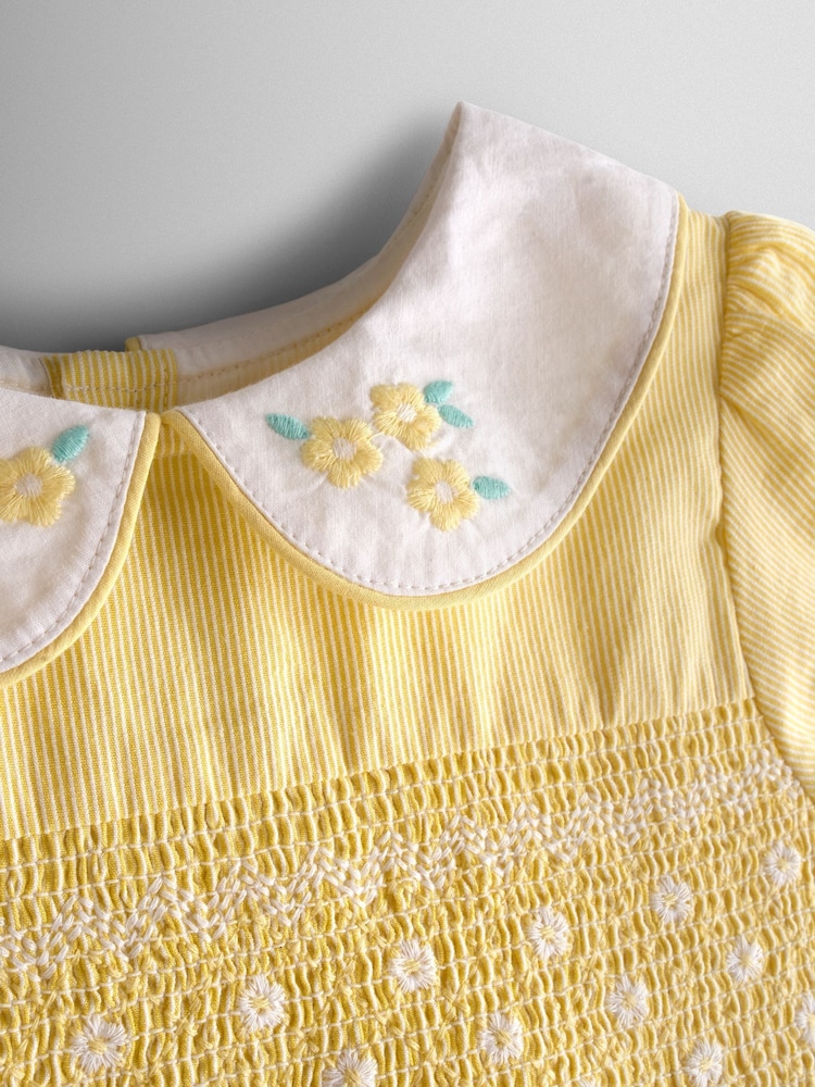 yellow dress bow self-portrait - Yellow Crepe Bow Mini Dress
