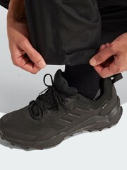 adidas Terrex Black Multi Climaproof Two-Layer Rain Joggers 2.0 - Image 2 of 5