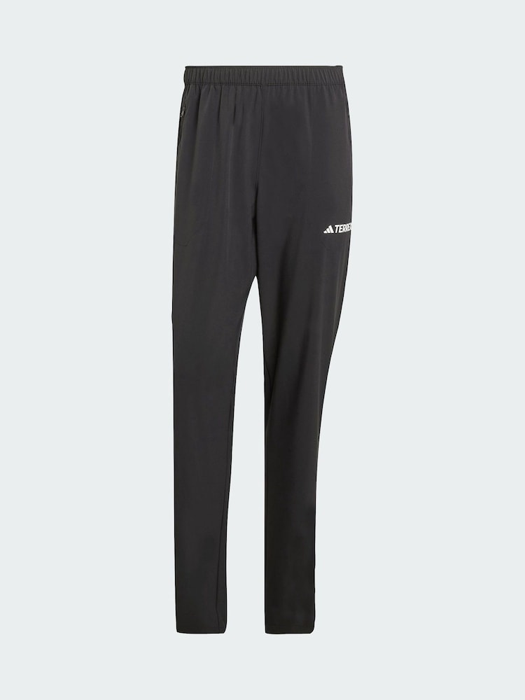 adidas Terrex Black Multi Essentials Stretch Joggers - Image 5 of 5 adidas Terrex Black Multi Essentials Stretch Joggers - Image 5 of 5
