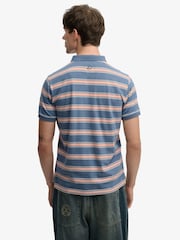 Superdry Blue Polo Shirt - Image 2 of 5