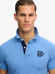 Superdry Pique Monogram Polo Shirt - Imagen 5 de 6