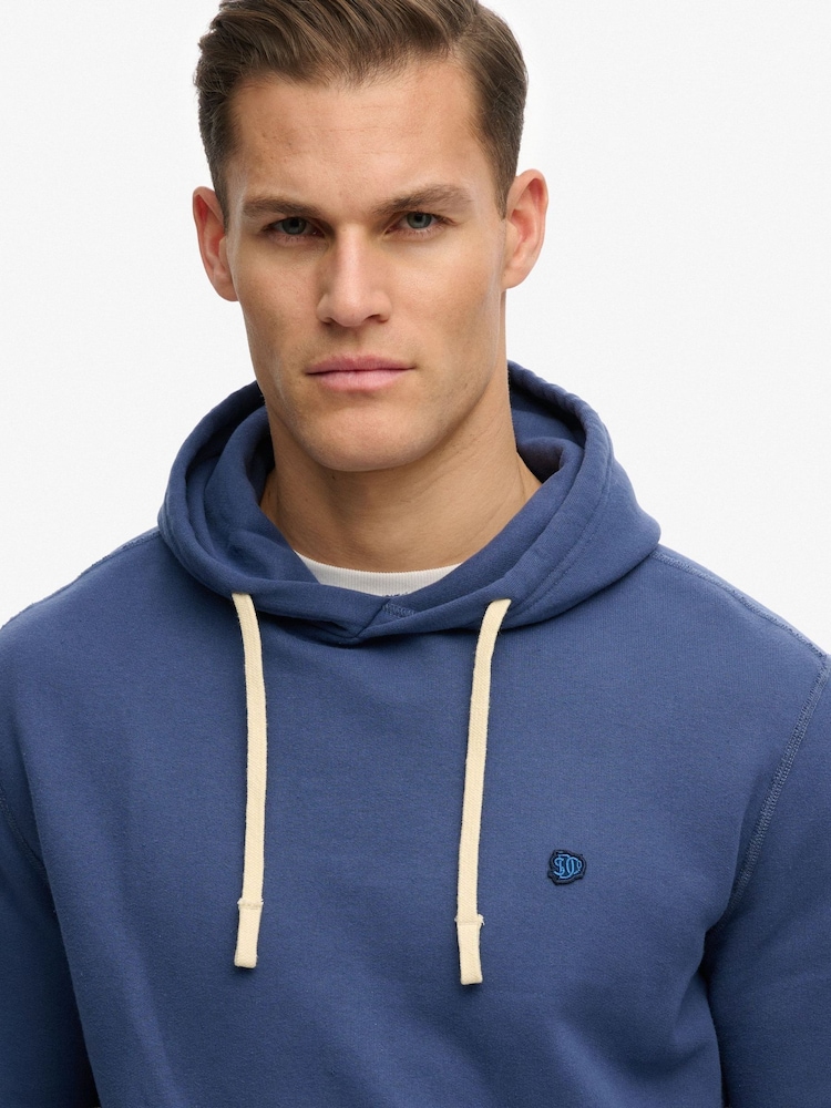 Superdry Blue Hoodie - Image 5 of 5