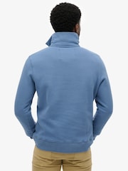 Superdry Blue Sweat Top - Image 2 of 5