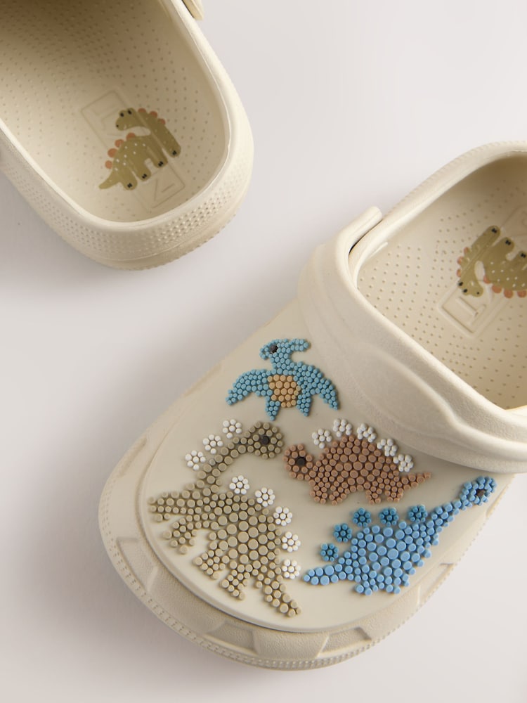 Neutral Dino Clogs - Image 8 of 8 Neutral Dino Clogs - Image 8 of 8