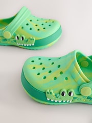 Green Croc Clogs - Image 3 of 5