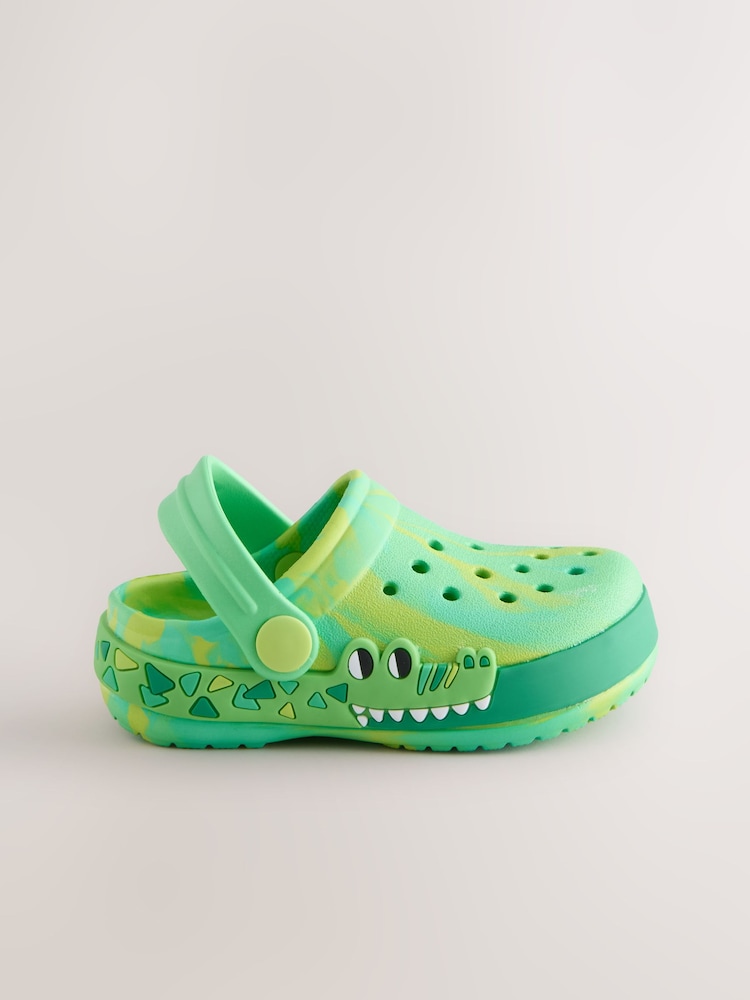 Green Croc Clogs - Image 5 of 5