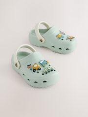 Sage Green Transport Standard Fit (F) Clogs - Image 1 of 5