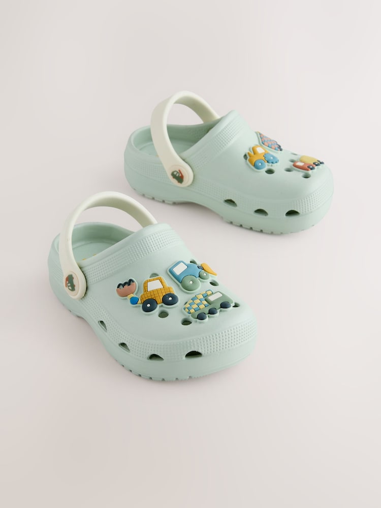 Sage Green Transport Standard Fit (F) Clogs - Image 1 of 5