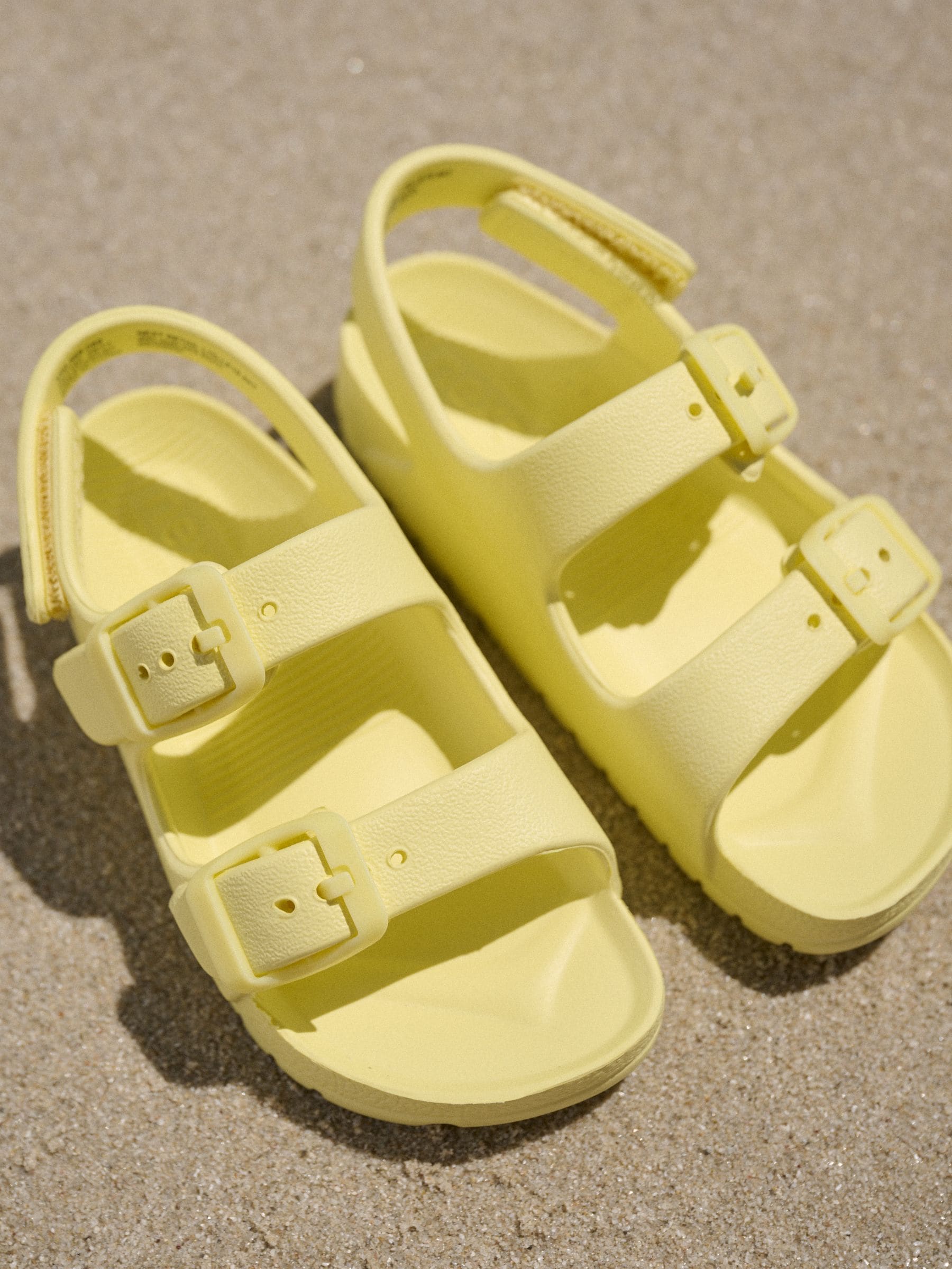 Buy Yellow Double Buckle Ankle Strap EVA Sandals from the Next UK