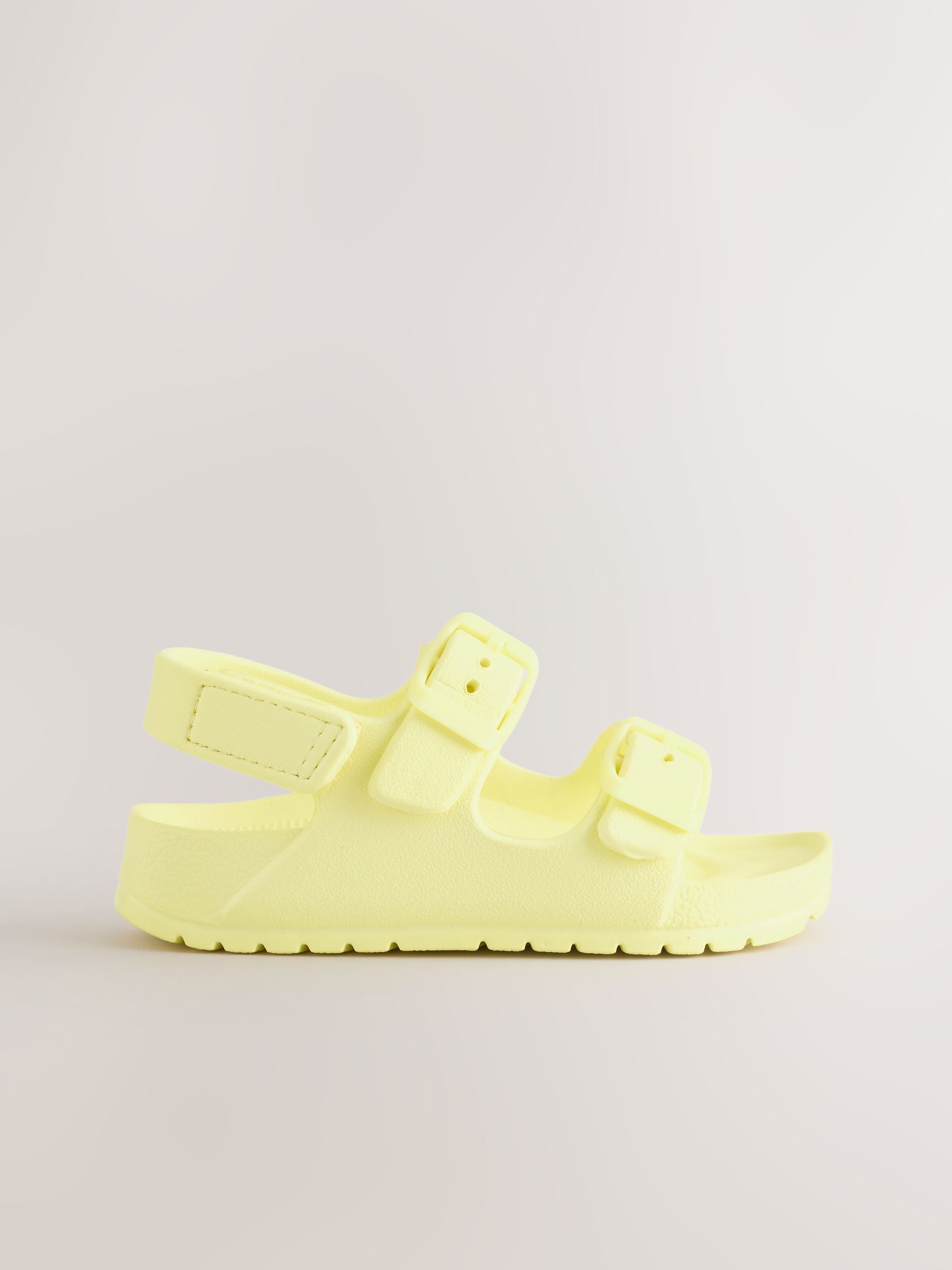 Buy Yellow Double Buckle Ankle Strap EVA Sandals from the Next UK