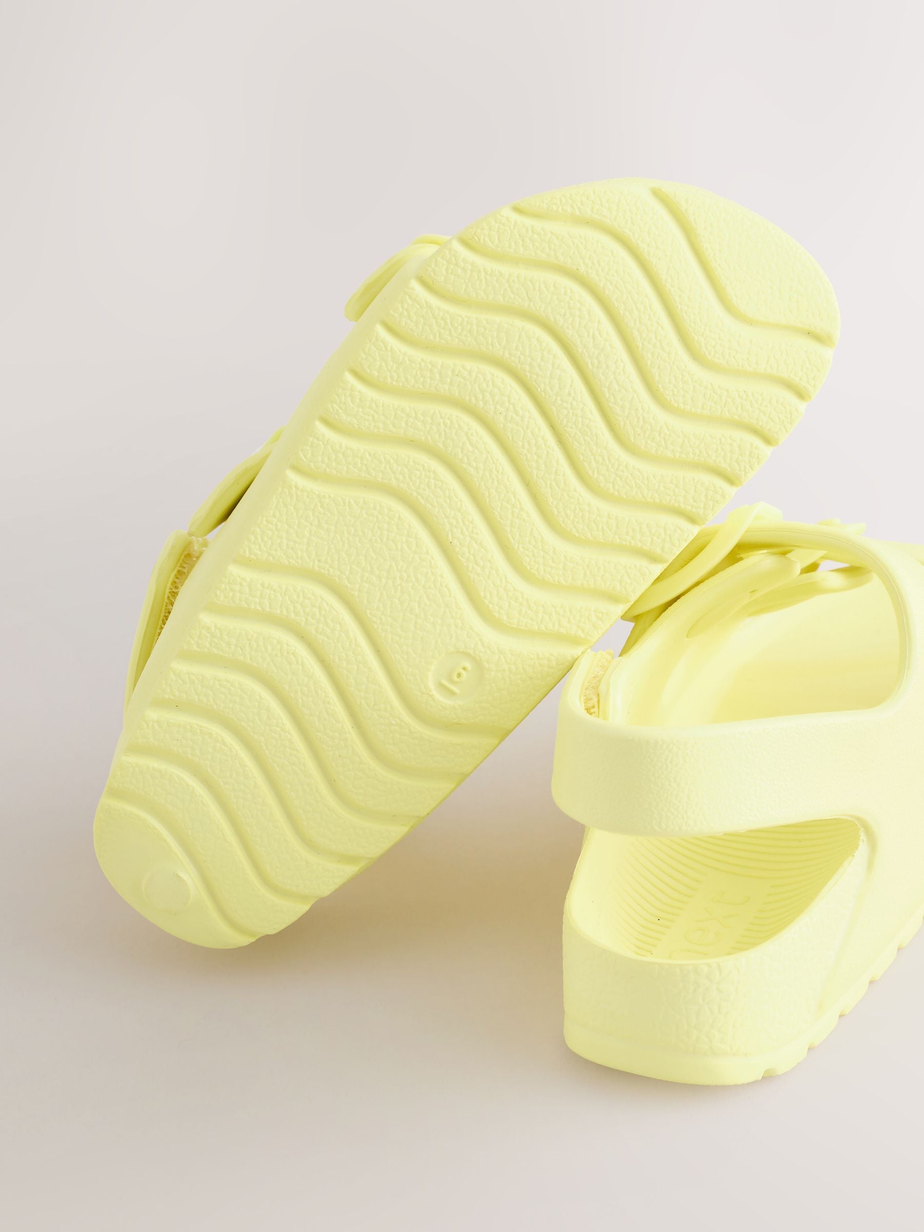 Buy Yellow Double Buckle Ankle Strap EVA Sandals from the Next UK