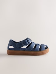 Navy Comfort Sole Fisherman Sandals - Image 2 of 5