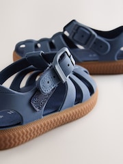 Navy Comfort Sole Fisherman Sandals - Image 3 of 5