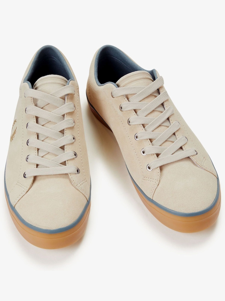Baskets Fred Perry Baseline en daim - Image 2 de 3