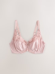 Black/Pink DD+ Non Pad Full Cup Modal & Lace Bras 2 Pack - Image 7 of 9