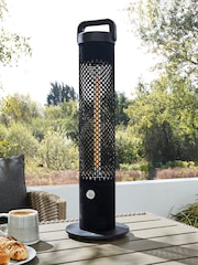 BHS Black Flocked Outdoor FS 1200W Heater - Image 1 of 5