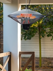 BHS Silver LED Halogen Elem Patio 2000W Heater - Image 1 of 6