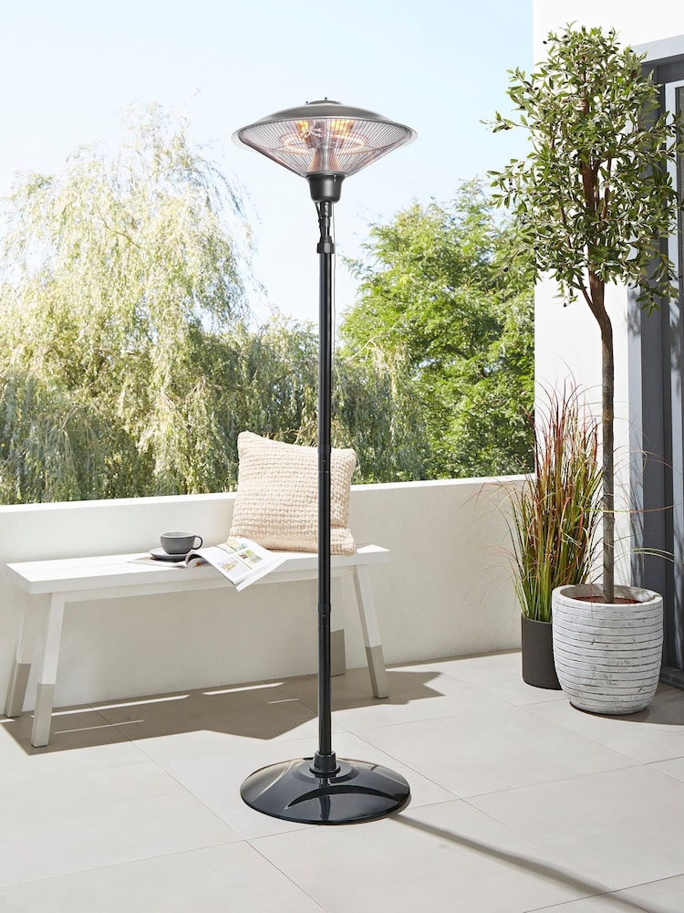 BHS Silver 2000W Max FS Halogen Elem Patio Heater - Image 1 of 6