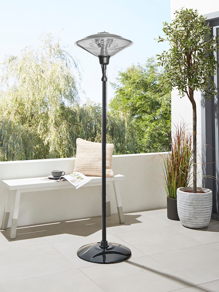 BHS Silver 2000W Max FS Halogen Elem Patio Heater - Image 2 of 6