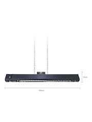 BHS Black Outdoor Dual Mount With PIR Heater - Image 5 of 5
