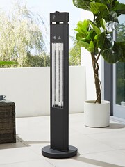 BHS Black Standing Patio 1600W Heater - Image 2 of 7