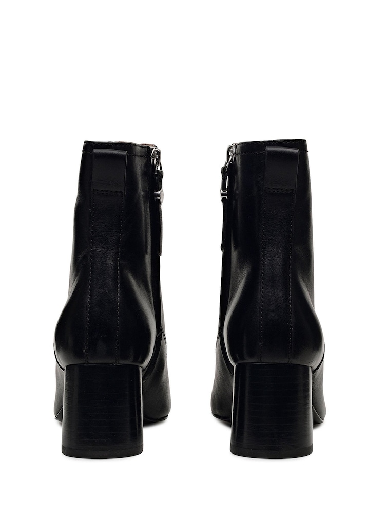 Radley Victoria Gardens Heeled Lace-Up Black Boots - Imagen 3 de 3
