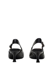 Radley Radley Devonshire Street Point Kitten Slingback Black Shoes - صورة 4 من 4