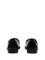 Radley Stockton Row Trim Square Toe Black Loafers - Image 3 of 4