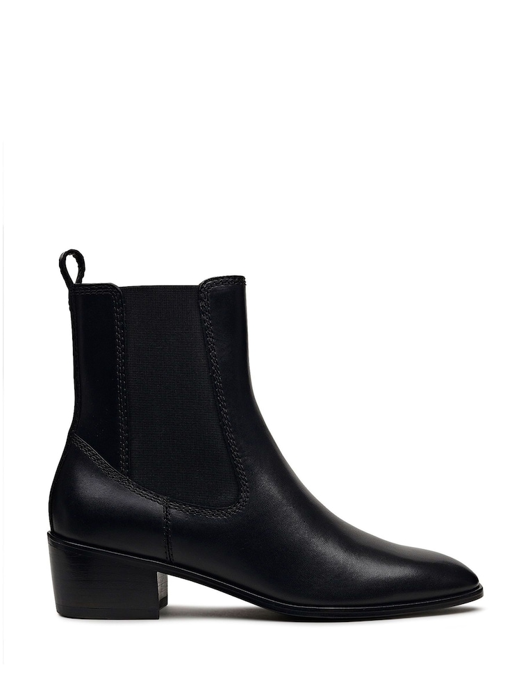 Radley Lingfield Road Clean Casual Chelsea Black Boots - Imagen 2 de 4