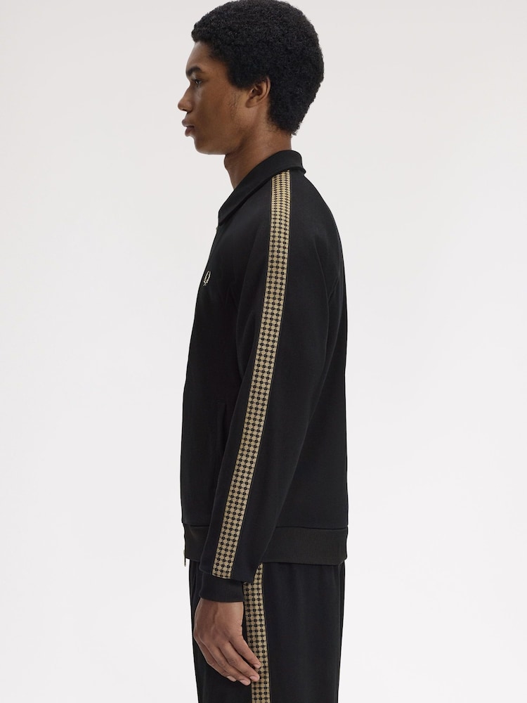 Fred Perry Knitted Front Track Jacket - Obraz 2 z 7 Fred Perry Knitted Front Track Jacket - Obraz 2 z 7