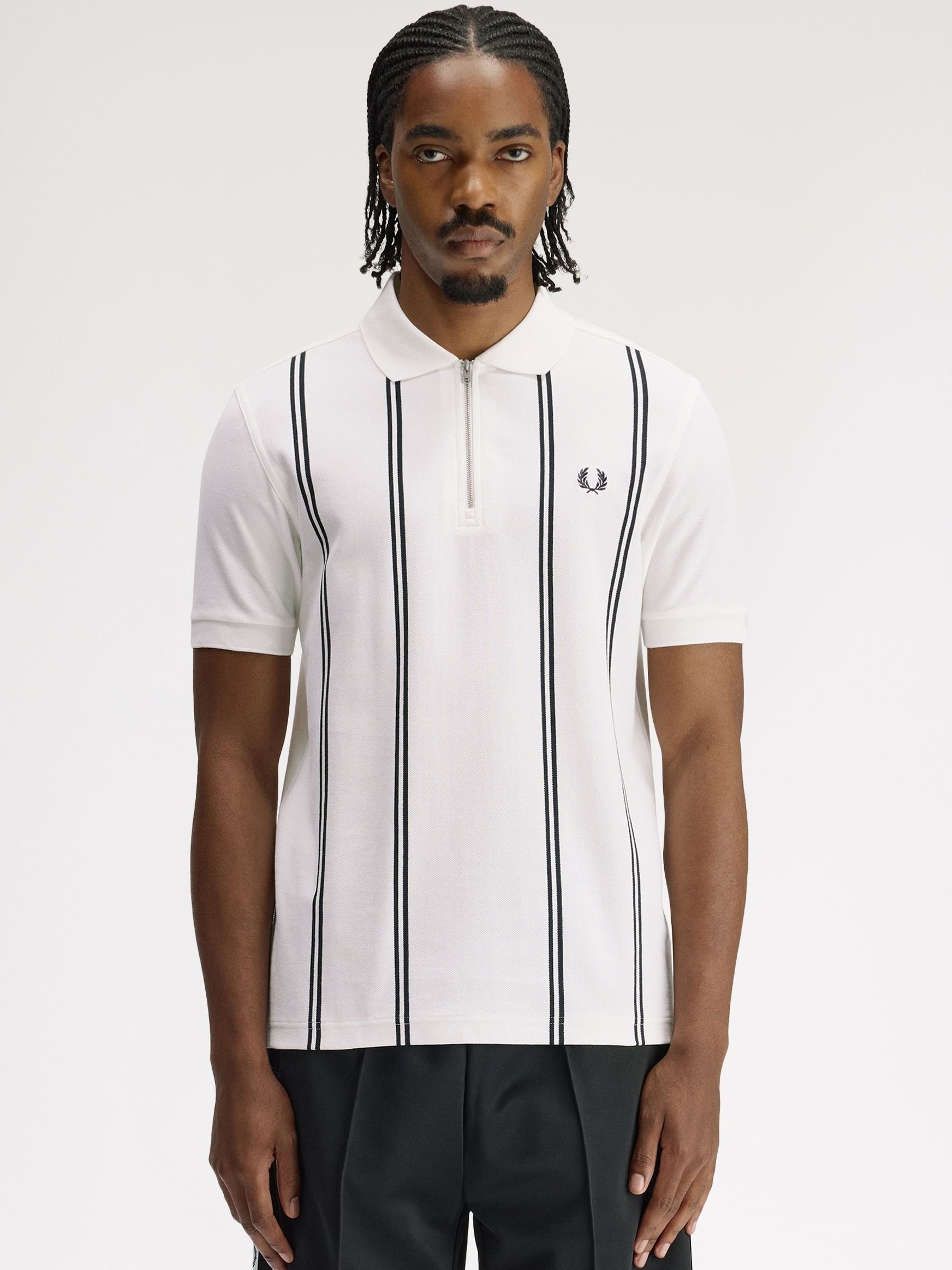 Ｄ*様 26SS supreme washed stripe polo WHIT M*。様 supreme Washed Stripe Polo White M Supreme Washed Stripe