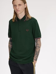 أخضر غابات - قميص بولو محفف من Fred Perry - صورة 3 من 6