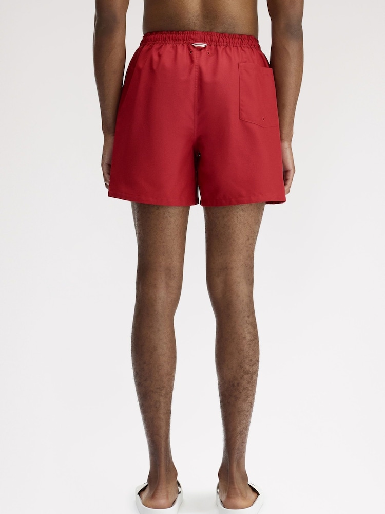 Rød - Fred Perry badeshorts - Bilde 2 av 4