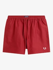 Rød - Fred Perry badeshorts - Bilde 4 av 4